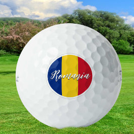 Roemenië Golf Balls, vlaggolfers / patriotten Golfballen