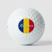 Roemenië Golf Balls, vlaggolfers / patriotten Golfballen (Voorkant)