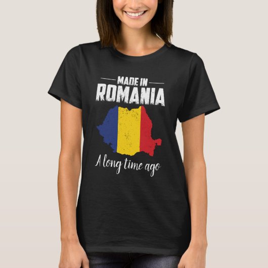 Roemenië Homeland | Roemeense landencode T-shirt (Voorkant)