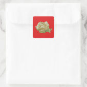 Roemenië Kaart Sticker (Tas)