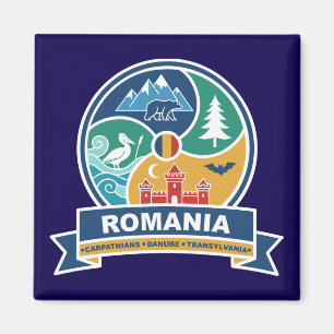 Roemenië Karpaten Donau Transsylvanië Magneet
