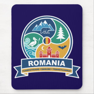 Roemenië Karpaten Donau Transsylvanië Muismat