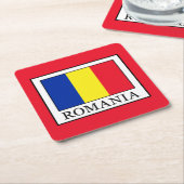 Roemenië Kartonnen Onderzetters (Schuin)