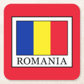 Roemenië Kartonnen Onderzetters (Voorkant)