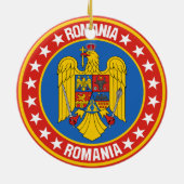 Roemenië Keramisch Ornament (Achterkant)