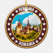 Roemenië Keramisch Ornament (Achterkant)