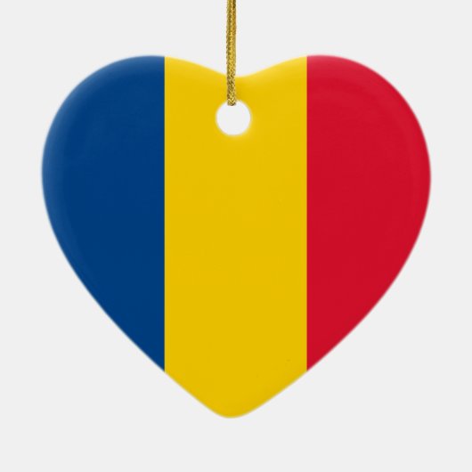 Roemenië Keramisch Ornament (Achterkant)