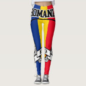 Roemenië Leggings (Voorkant)