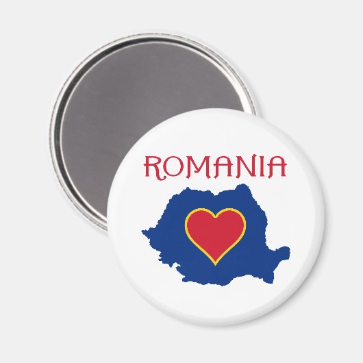 Roemenië Magneet (Voorkant / Achterkant)