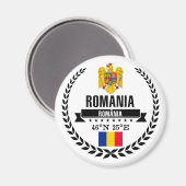 Roemenië Magneet (Voorkant / Achterkant)