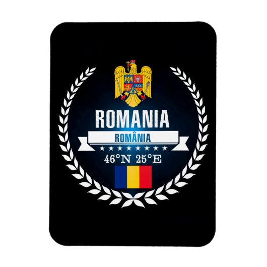 Roemenië Magneet (Verticaal)