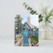 Roemenië, Marumures, Vrolijke Begraafplaats, Feestdagenkaart (Staand voorkant)