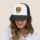 Roemenië Metallic Emblem Trucker Pet (In situ)