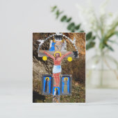 Roemenië, Moldavië, het schiereiland Wayside Briefkaart (Staand voorkant)