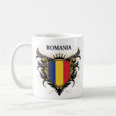 Roemenië [personaliseren] koffiemok (Links)