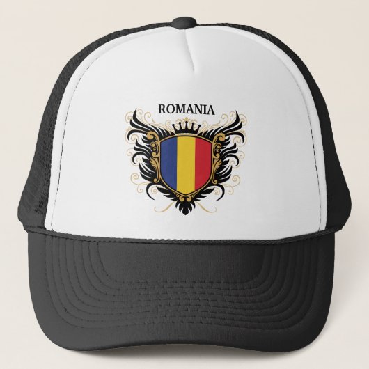 Roemenië [personaliseren] trucker pet (Voorkant)