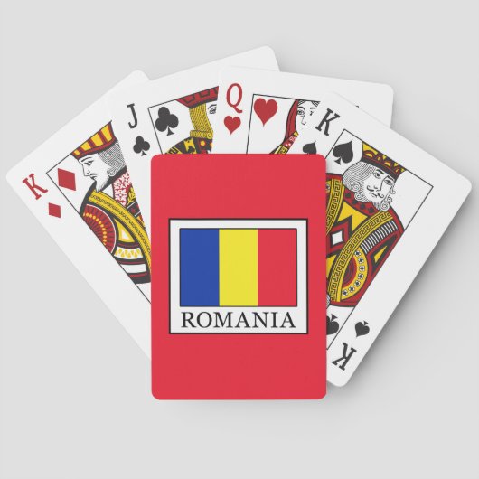 Roemenië Pokerkaarten (Achterkant)