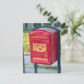 Roemenië, postbus briefkaart (Staand voorkant)