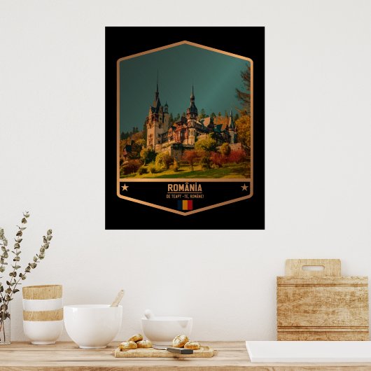 Roemenië Poster (Keuken)