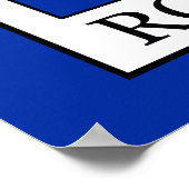 Roemenië Poster (Hoek)