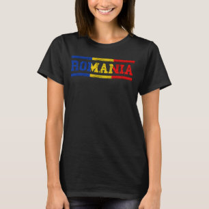 Roemenië Reizen Roemeense vlag Roemeense Prid T-shirt