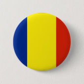 Roemenië Ronde Button 5,7 Cm (Voorkant)