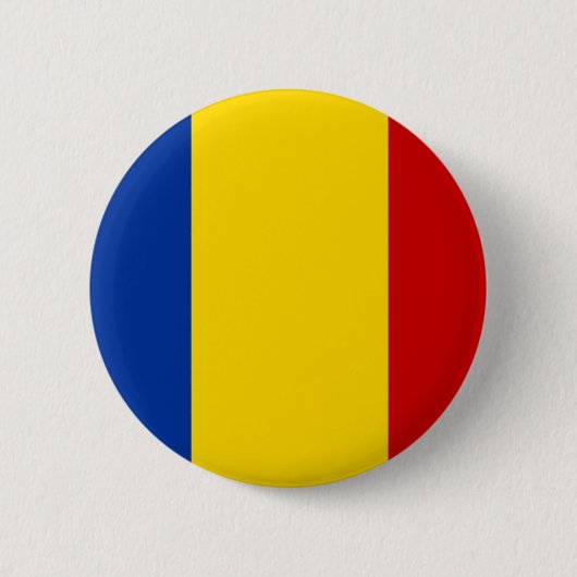 Roemenië Ronde Button 5,7 Cm (Voorkant)