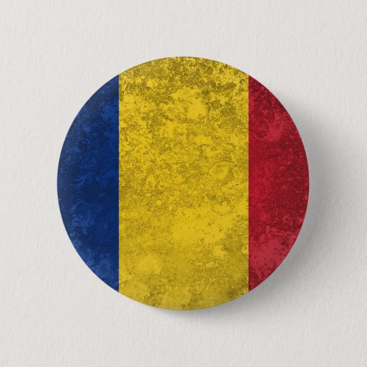 Roemenië Ronde Button 5,7 Cm (Voorkant)