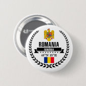 Roemenië Ronde Button 5,7 Cm (Voorkant /achterkant)