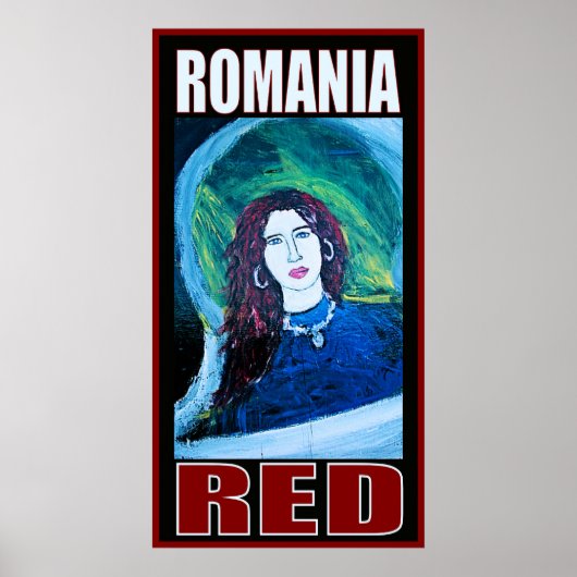 ROEMENIË ROOD POSTER (Voorkant)