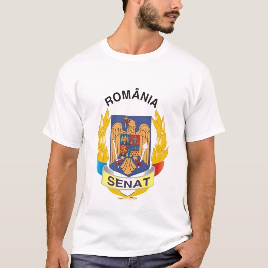 Roemenië Senat T-shirt (Voorkant)