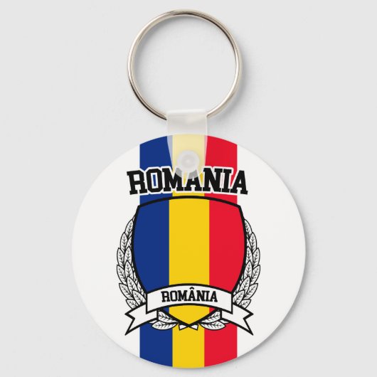 Roemenië Sleutelhanger (Voorkant)