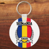 Roemenië Sleutelhanger (Voorkant)