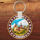 Roemenië Sleutelhanger (Achterkant)