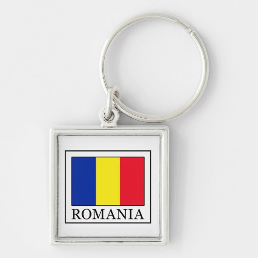 Roemenië Sleutelhanger (Voorkant)