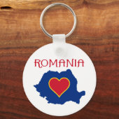 Roemenië Sleutelhanger (Voorkant)