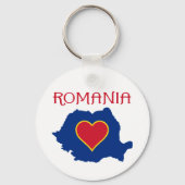 Roemenië Sleutelhanger (Achterkant)