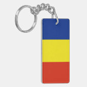Roemenië Sleutelhanger (Voorkant Links)
