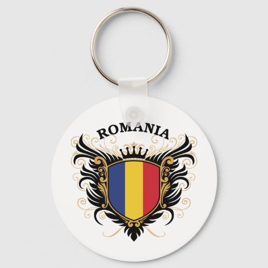 Roemenië Sleutelhanger (Voorkant)