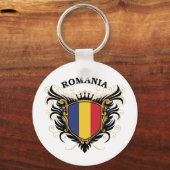 Roemenië Sleutelhanger (Voorkant)