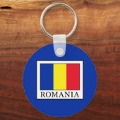 Roemenië Sleutelhanger (Voorkant)