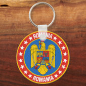 Roemenië Sleutelhanger (Voorkant)