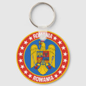 Roemenië Sleutelhanger (Achterkant)