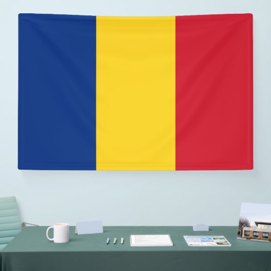 Roemenië Spandoek (Beurs)
