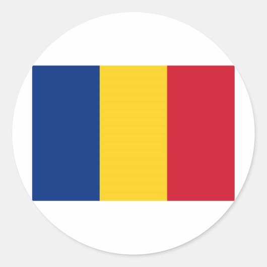 Roemenië Sticker (Voorkant)