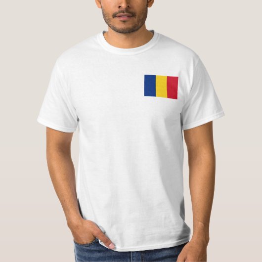 roemenië t-shirt (Voorkant)