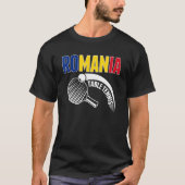 Roemenië Table Tennis Support Roemeense ping Pong  T-shirt (Voorkant)
