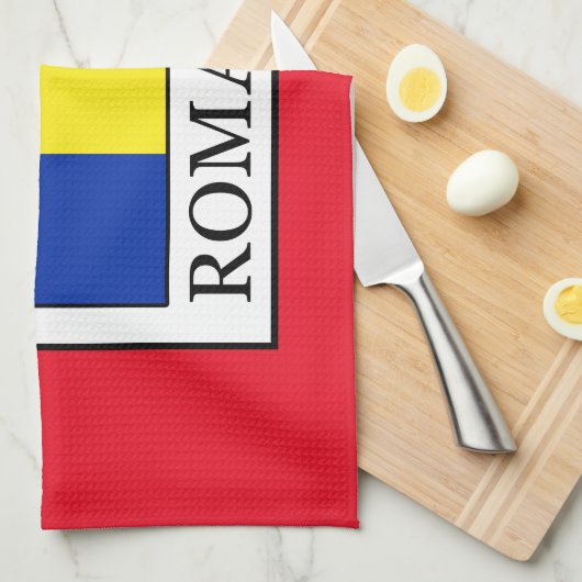 Roemenië Theedoek (Quarter Fold)