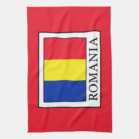 Roemenië Theedoek (Verticaal)