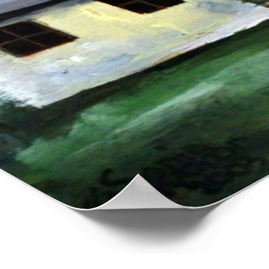 Roemenië - Transsylvanië - Rustisch huis Poster (Hoek)